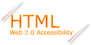 HTML Web 2.0 Accessibility